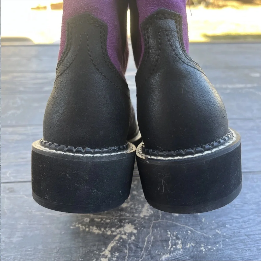 Ariat  Fatbaby Heritage Harmony Western Boot Size 6 Youth - Picture 6 of 8